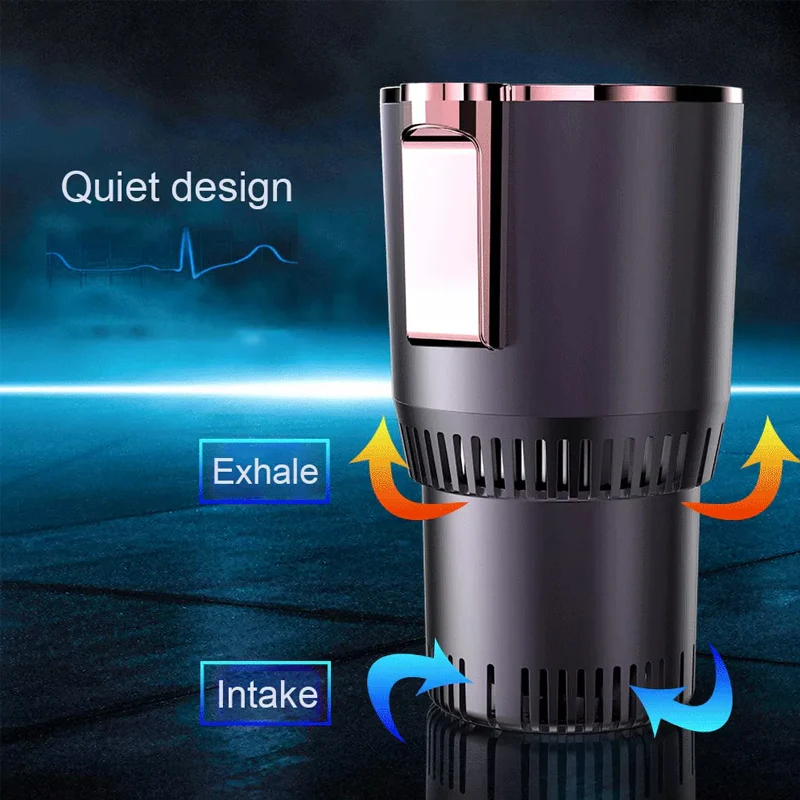 2-in-1 Smart Car Cup Warmer Cooler - Image 7