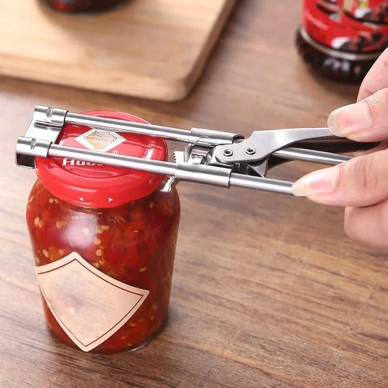 2 PCs Adjustable Stainless Steel Can Openers - Image 5