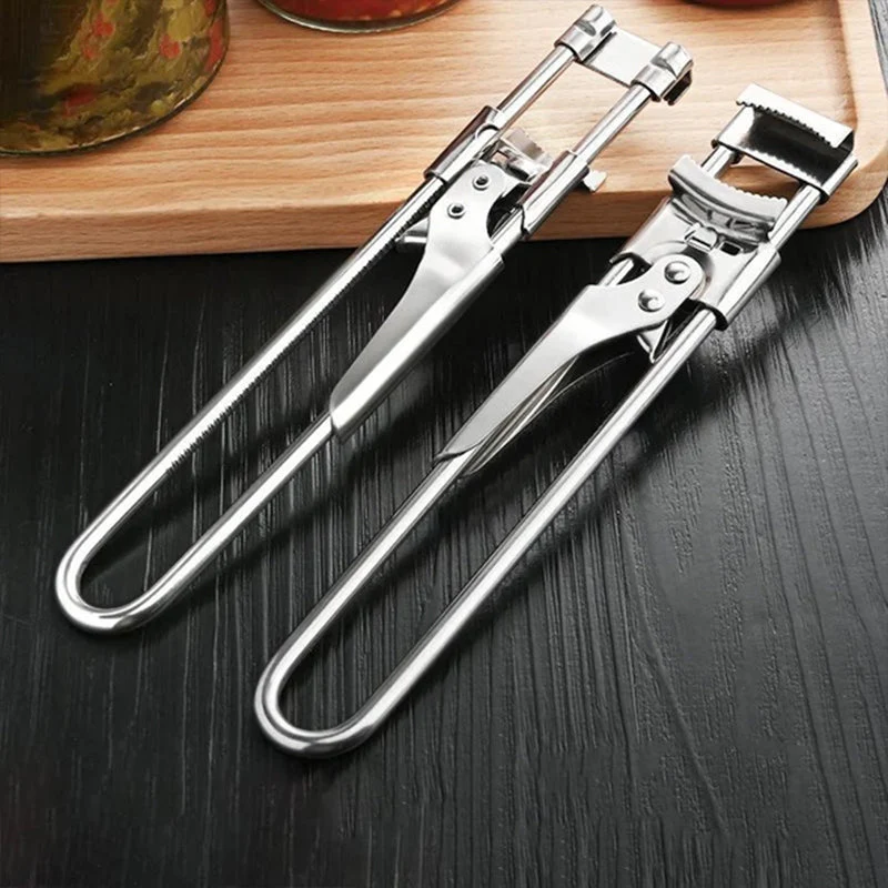 2 PCs Adjustable Stainless Steel Can Openers - Image 6