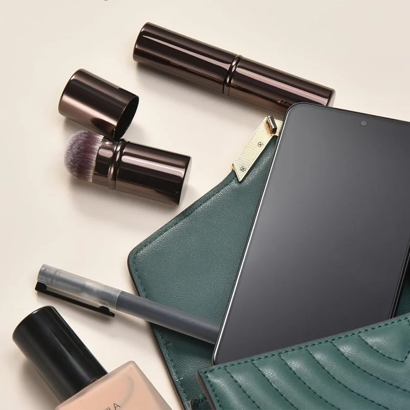 20-piece coffee-coloured makeup brush set - Image 10