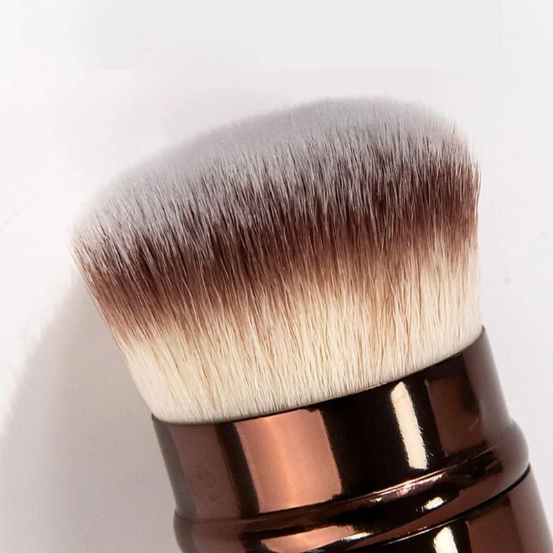 20-piece coffee-coloured makeup brush set - Image 8
