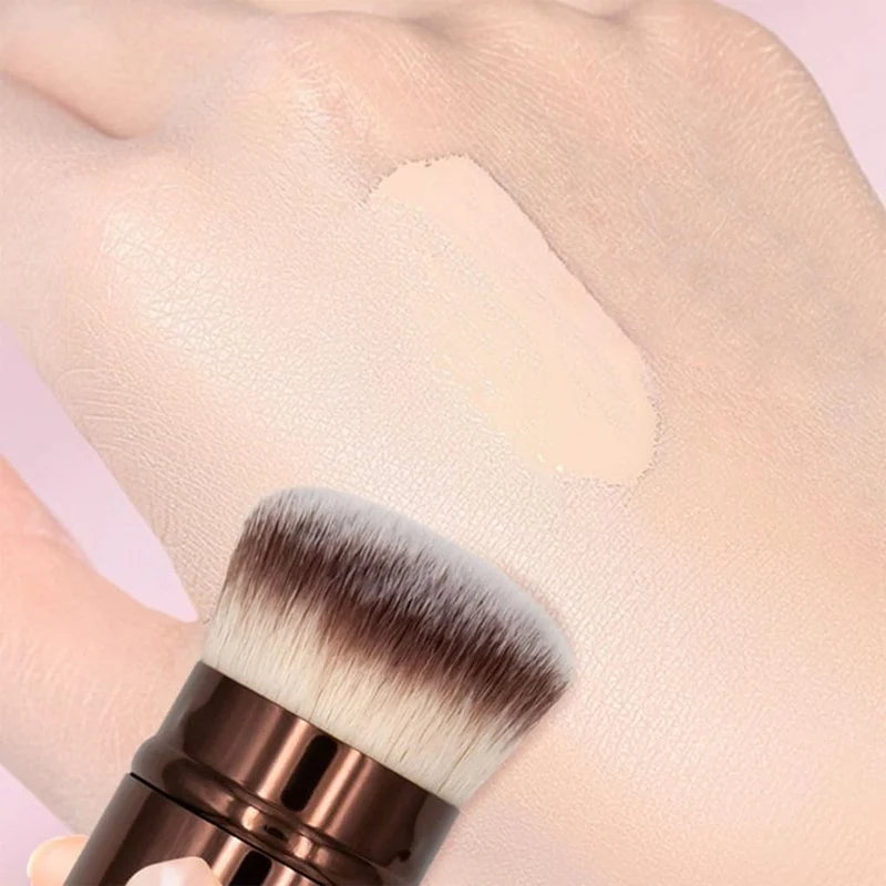 20-piece coffee-coloured makeup brush set - Image 9