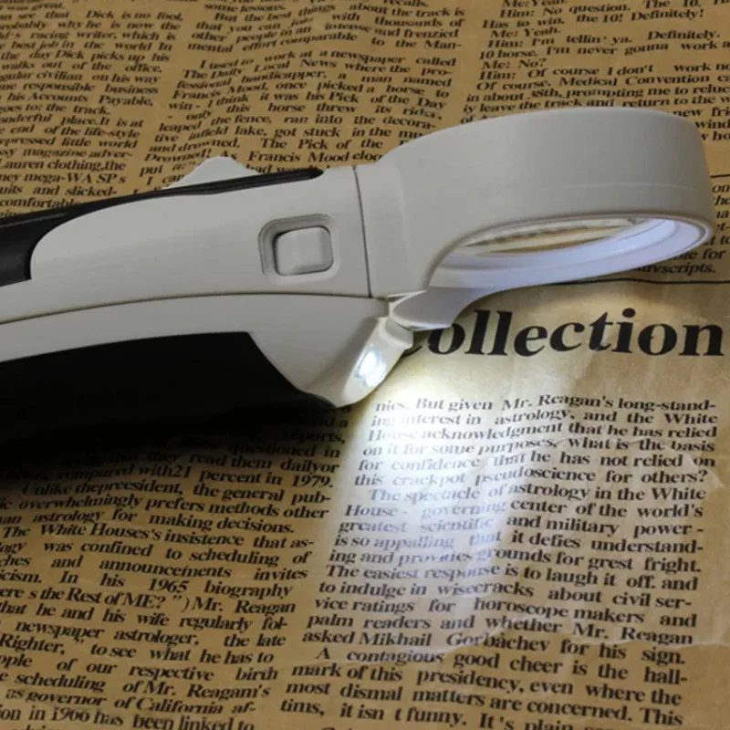 20X Optical Handheld Backlit Magnifier For Reading - Image 5