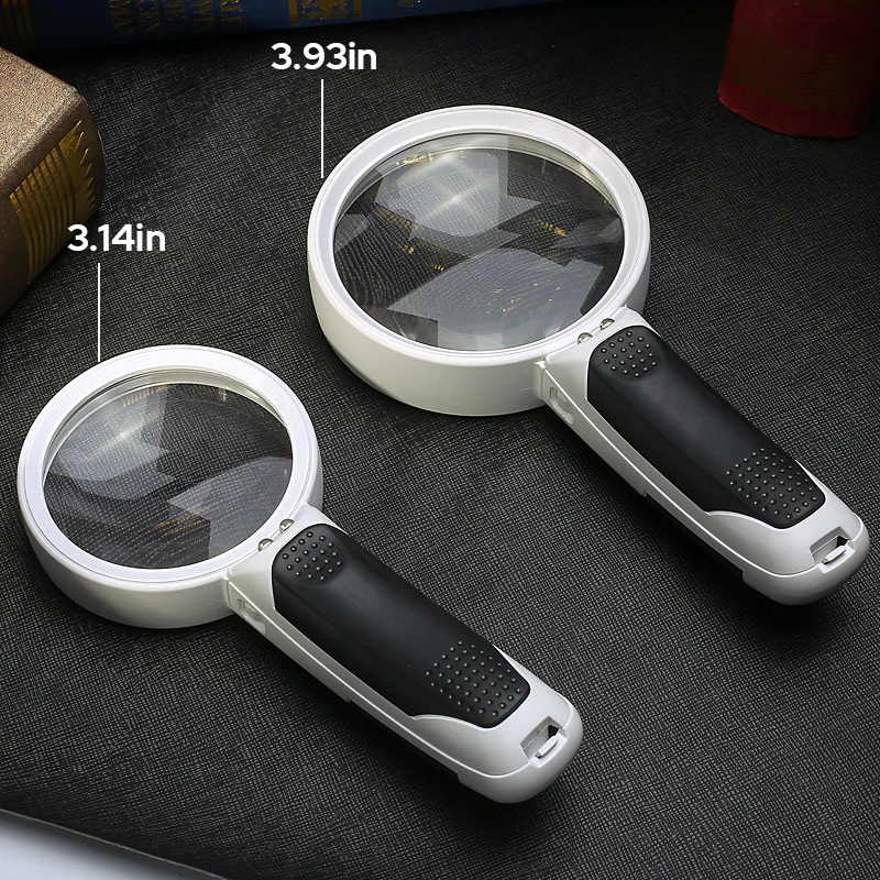 20X Optical Handheld Backlit Magnifier For Reading - Image 7