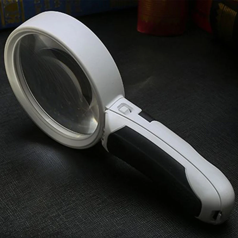 20X Optical Handheld Backlit Magnifier For Reading - Image 9