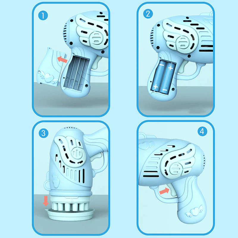 23-hole Bubble Machine (Bubble Water Include) - Image 4