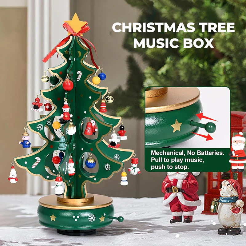 24 Days Countdown Calendar with Christmas Tree 24 PCS Ornaments - Image 4