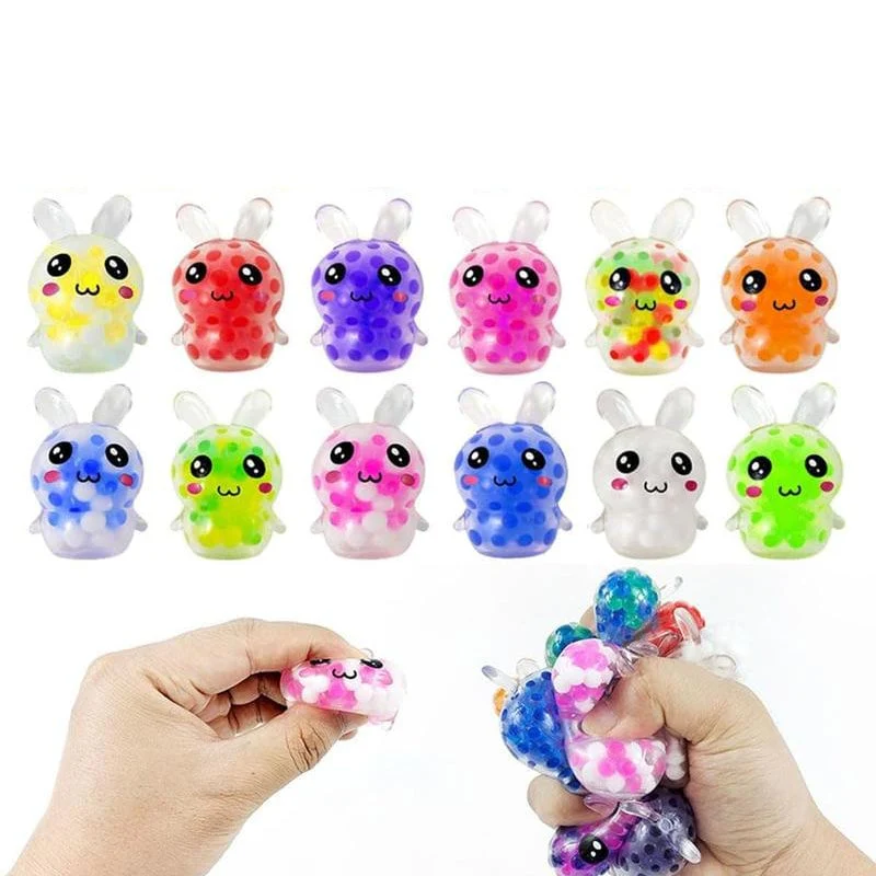 24 Pack Prefilled Easter Eggs with Squeeze Toys - Image 4