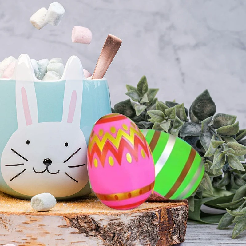 24 Pack Prefilled Easter Eggs with Squeeze Toys - Image 6