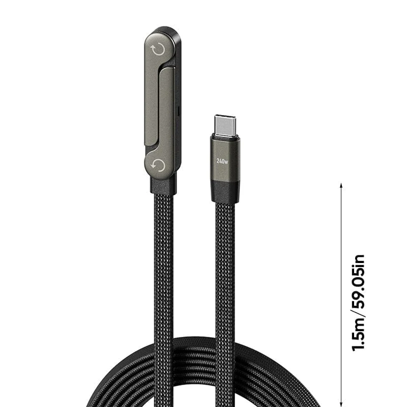 240W Ultra-Fast Charging Cable with Stand - Image 11