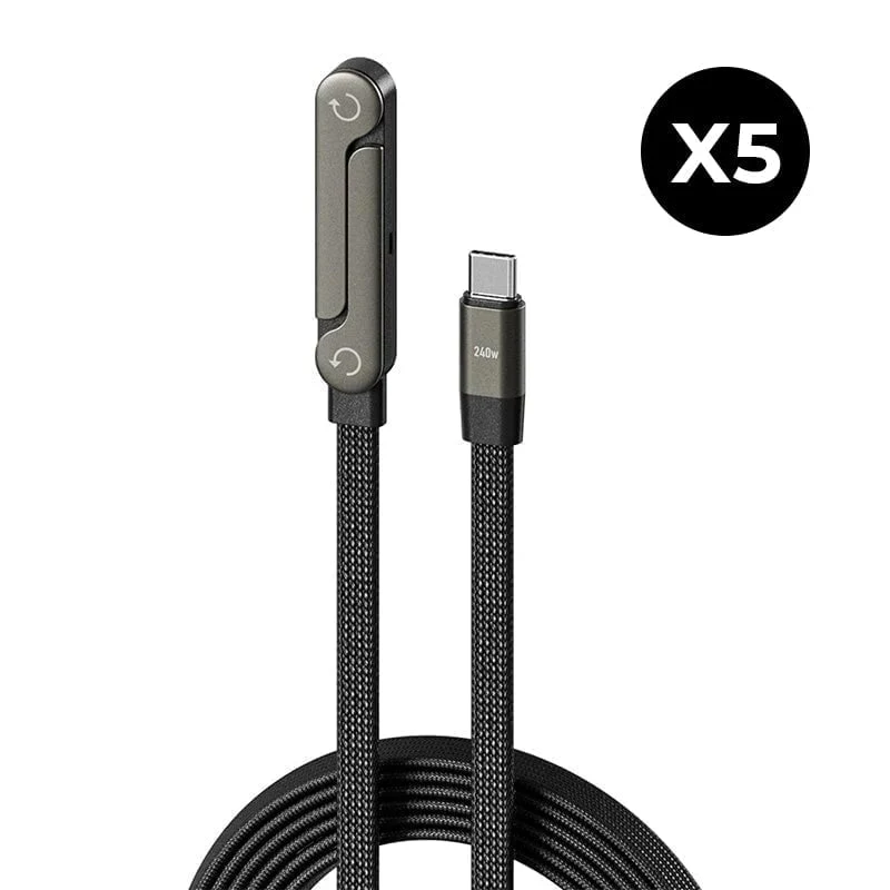 240W Ultra-Fast Charging Cable with Stand - Image 14