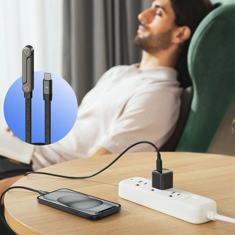 240W Ultra-Fast Charging Cable with Stand - Image 3