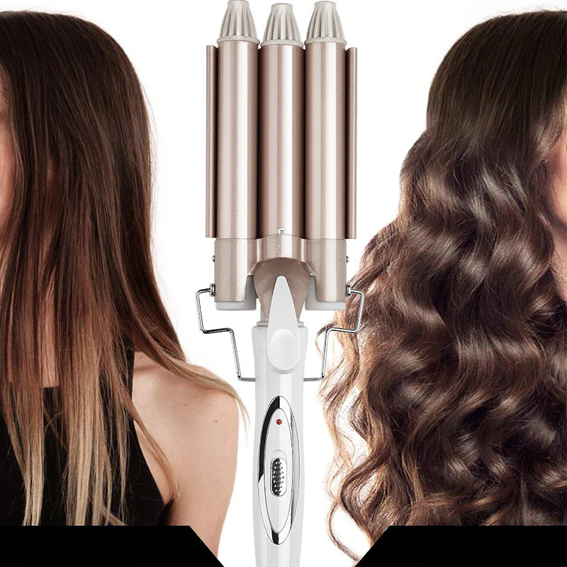 3 Barrel Wave Hair Curling Wand - Image 7