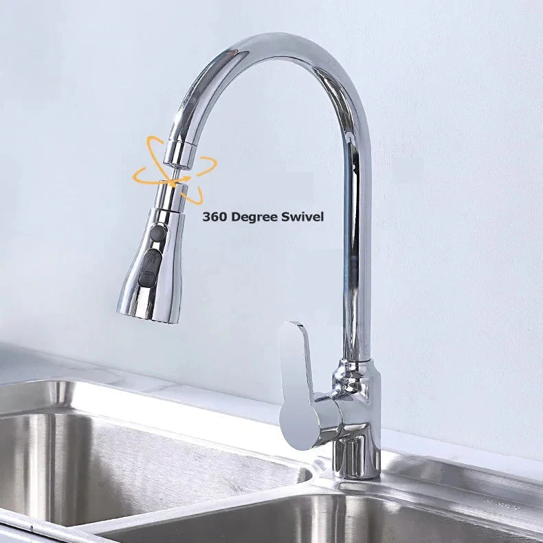 3 Function Kitchen Faucet Spray Head - Image 2