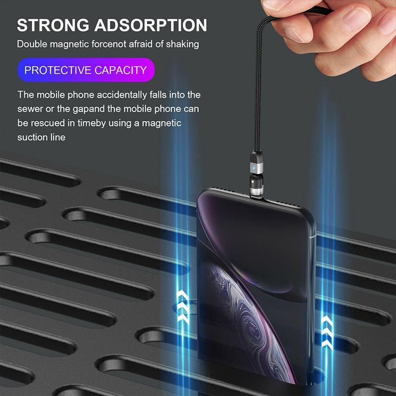 3-IN-1 DESIGN 360° Magnetic Cable - Image 3