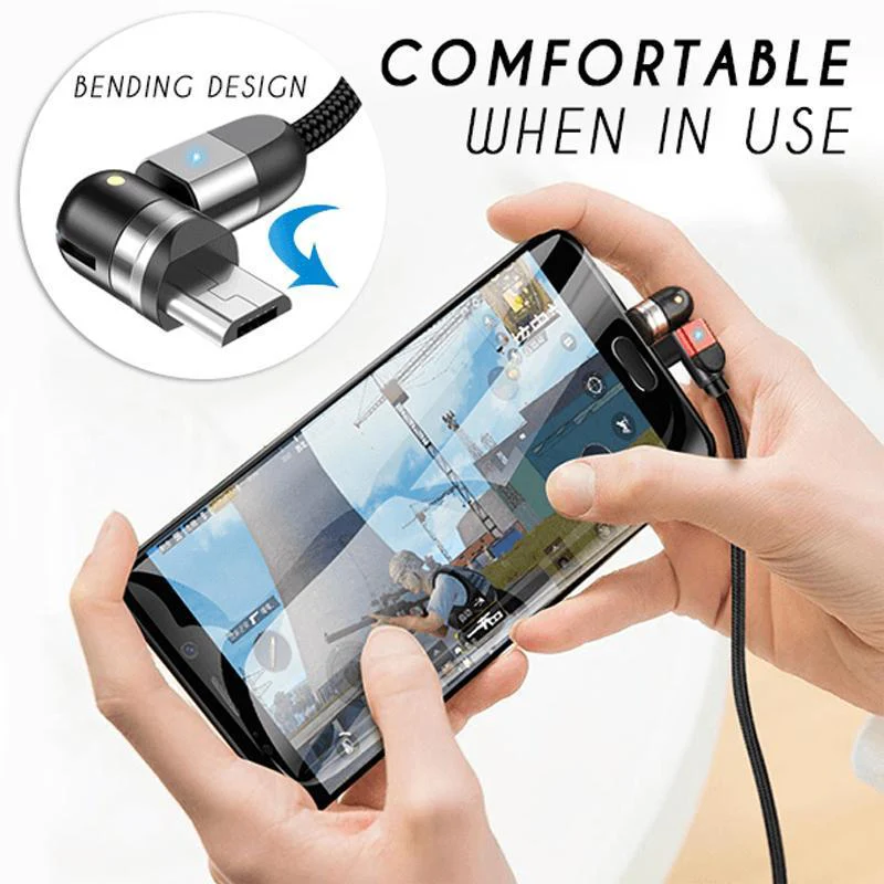 3-IN-1 DESIGN 360° Magnetic Cable - Image 6