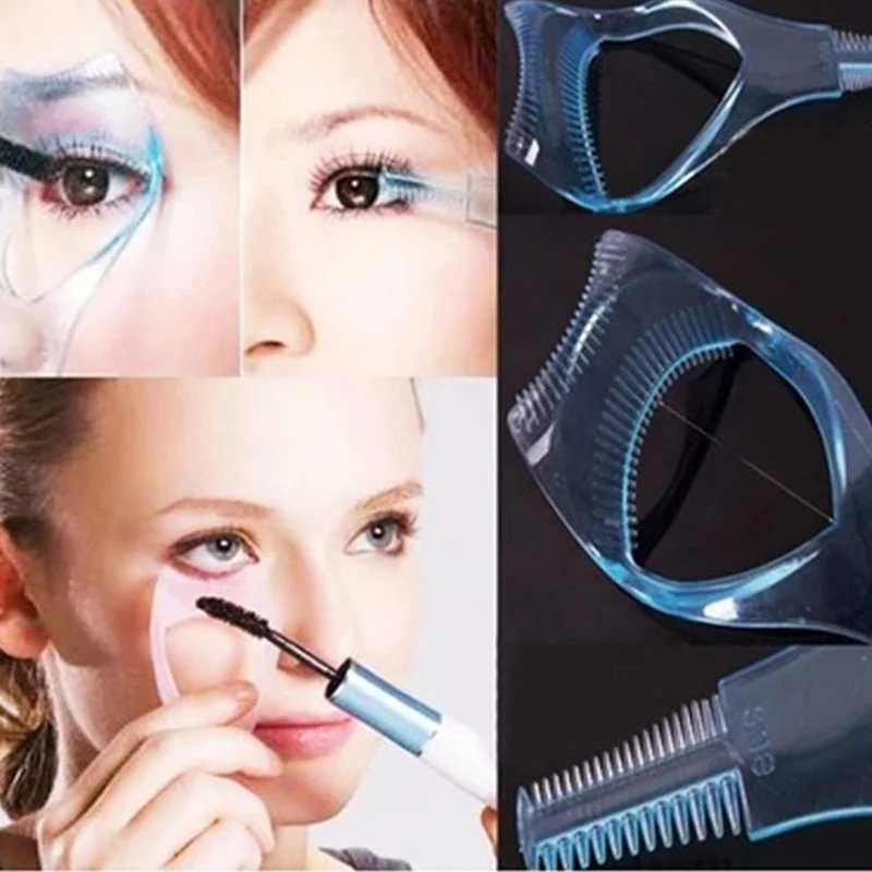 3 in 1 Eyelashes Tools Mascara Shield Applicator Guard - Image 10