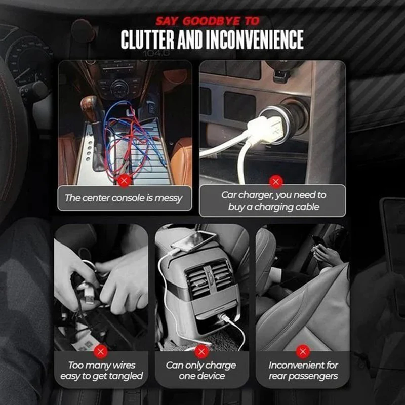 3-in-1 Fast Car Charger - Image 7