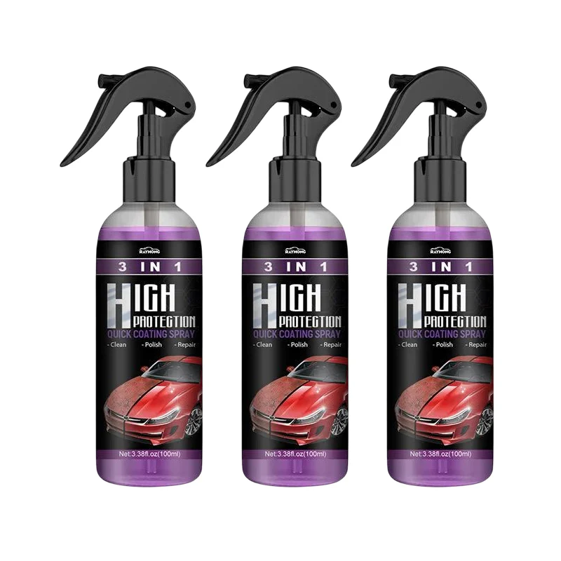 3 in 1 High Protection Quick Car Coating Spray - Image 12