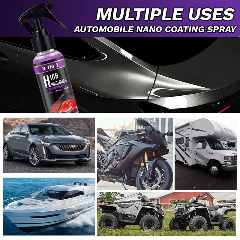 3 in 1 High Protection Quick Car Coating Spray - Image 5