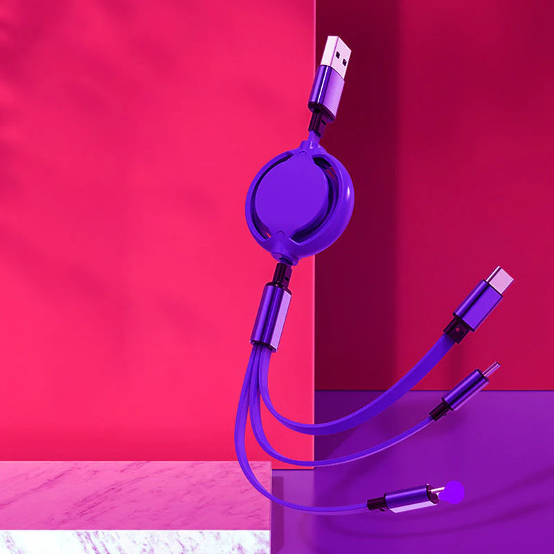 3 in 1 Mobile Charging Cable Suitable for iPhone - Image 7
