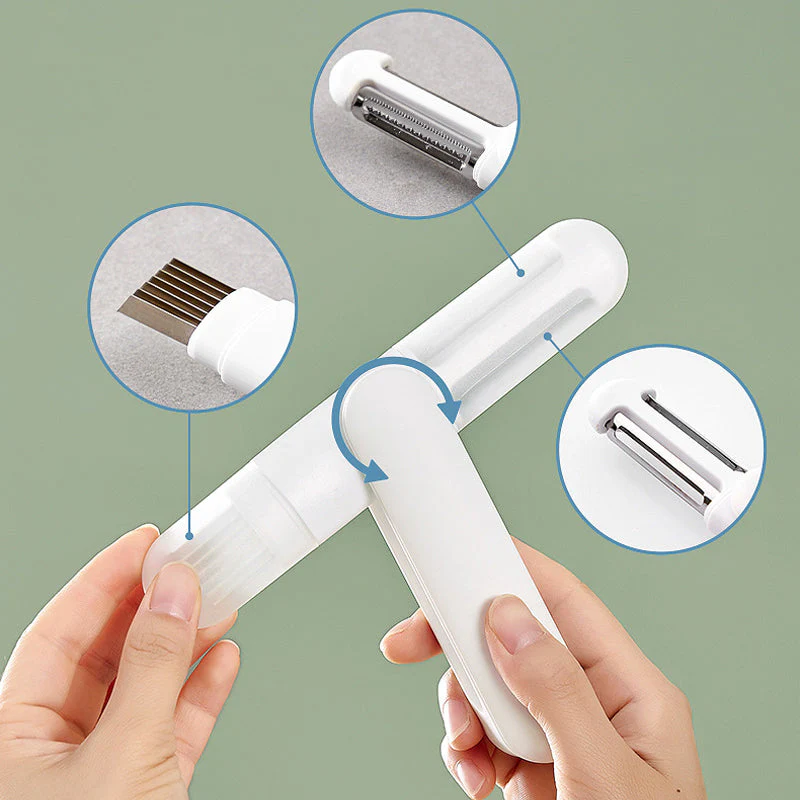 3 in 1 Multifunctional Rotary Paring Knife - Image 7
