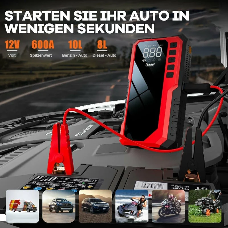 3-in-1 Notstart- & Kompressor-System - Image 7