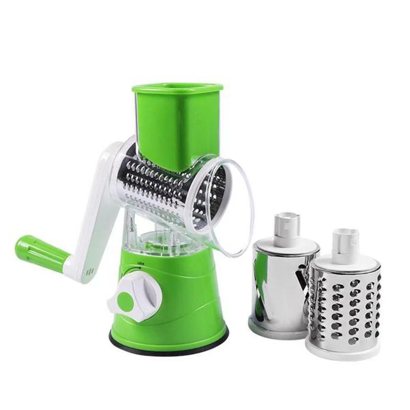 3 in 1 Rotary Cheese Grater Vegetable Slicer - Image 10