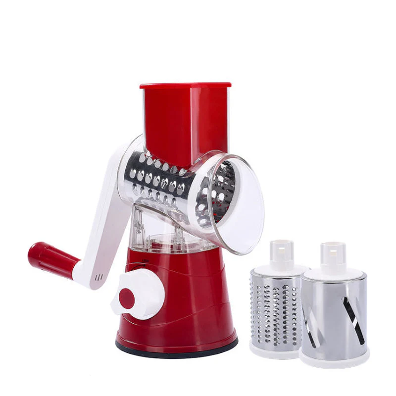 3 in 1 Rotary Cheese Grater Vegetable Slicer - Image 11