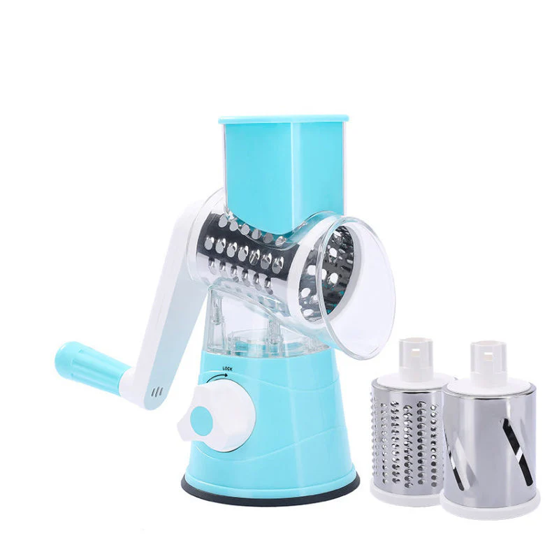 3 in 1 Rotary Cheese Grater Vegetable Slicer - Image 12