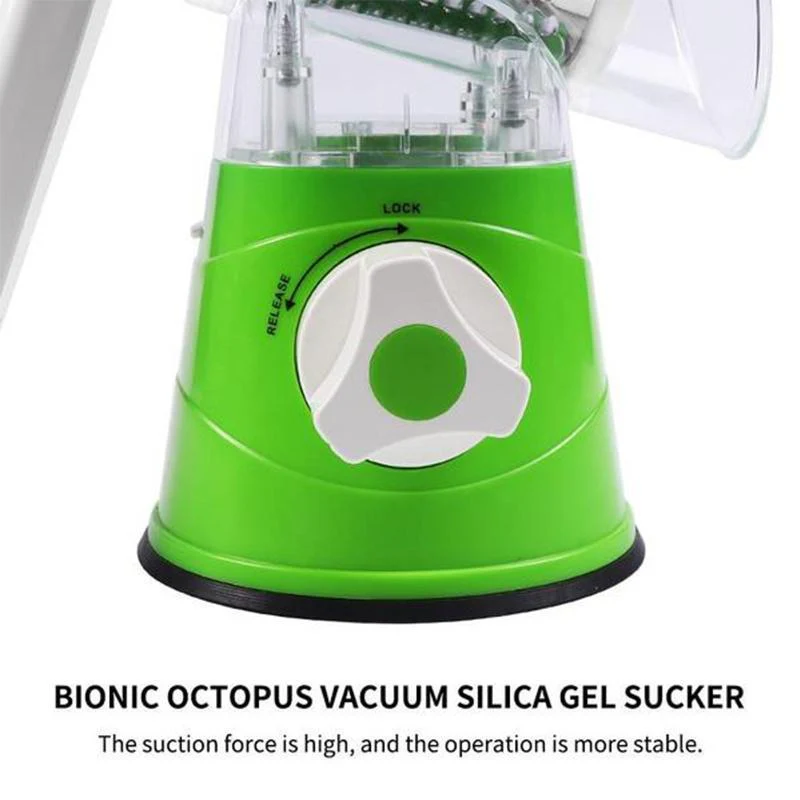 3 in 1 Rotary Cheese Grater Vegetable Slicer - Image 8