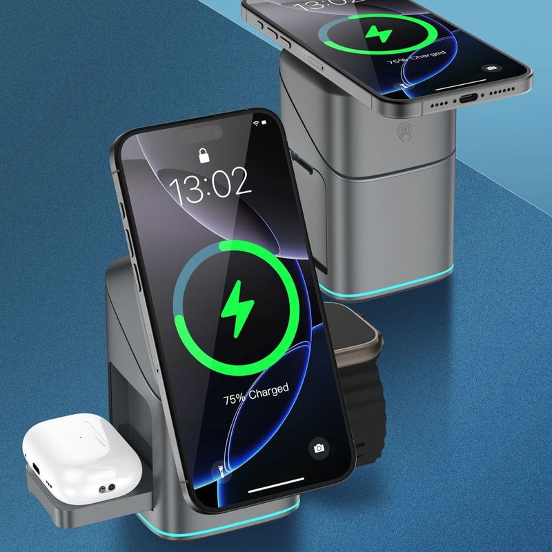 3-in-1 Wireless Fast Charging Charger - Image 14