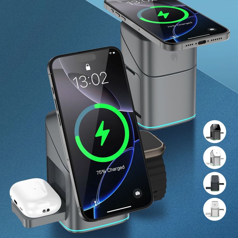 3-in-1 Wireless Fast Charging Charger - Image 16