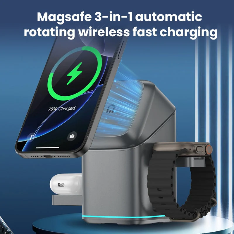 3-in-1 Wireless Fast Charging Charger - Image 3