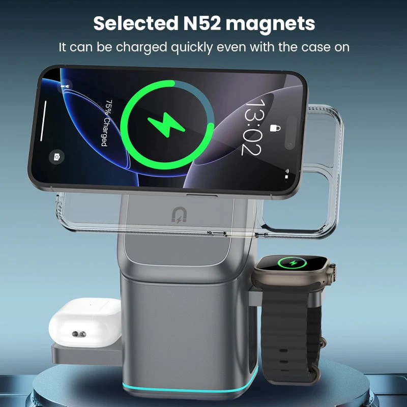 3-in-1 Wireless Fast Charging Charger - Image 7