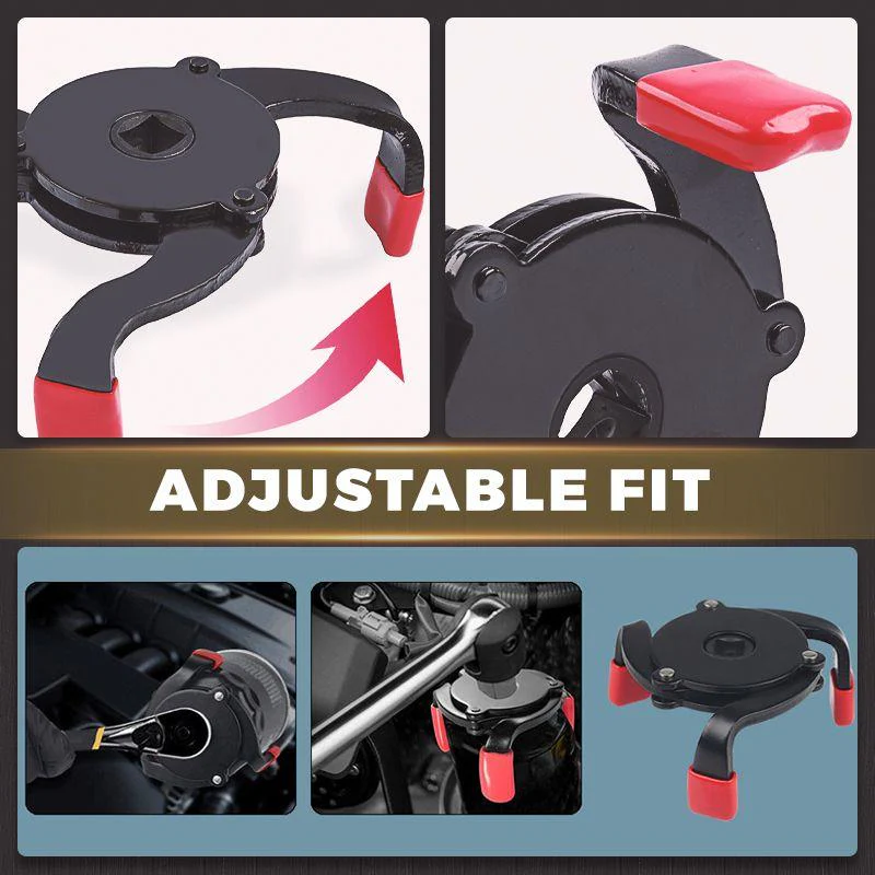 3 Jaw Oil Filter Wrench - Image 3