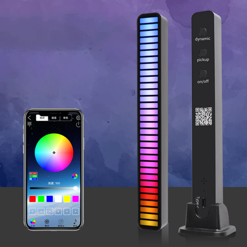 32 Bit LED Sound Control Pickup Rhythm Lights - Image 7