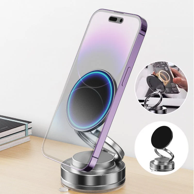 360° Adjustable Vacuum Magnetic Phone Holder - Image 2
