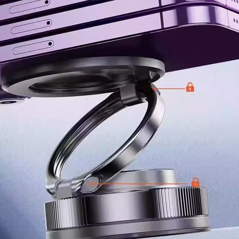 360° Adjustable Vacuum Magnetic Phone Holder - Image 7