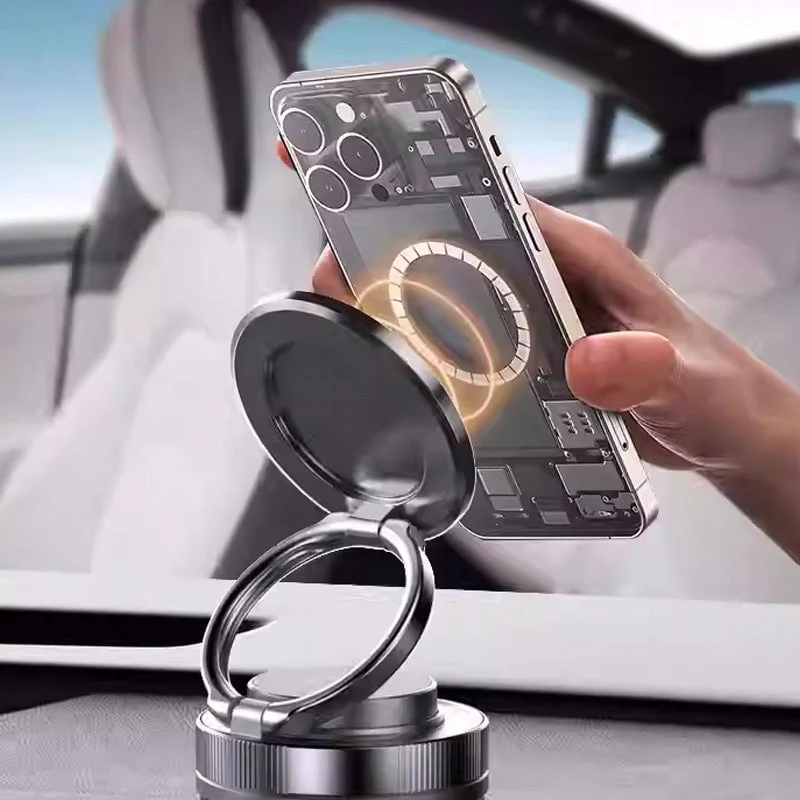 360° Adjustable Vacuum Magnetic Phone Holder - Image 9