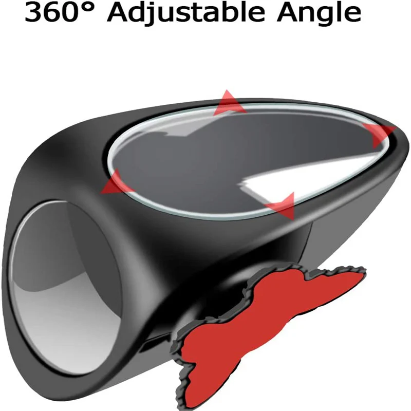 360°Rotatable Car Blind Spot Mirrors - Image 2