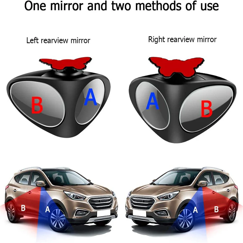 360°Rotatable Car Blind Spot Mirrors - Image 5