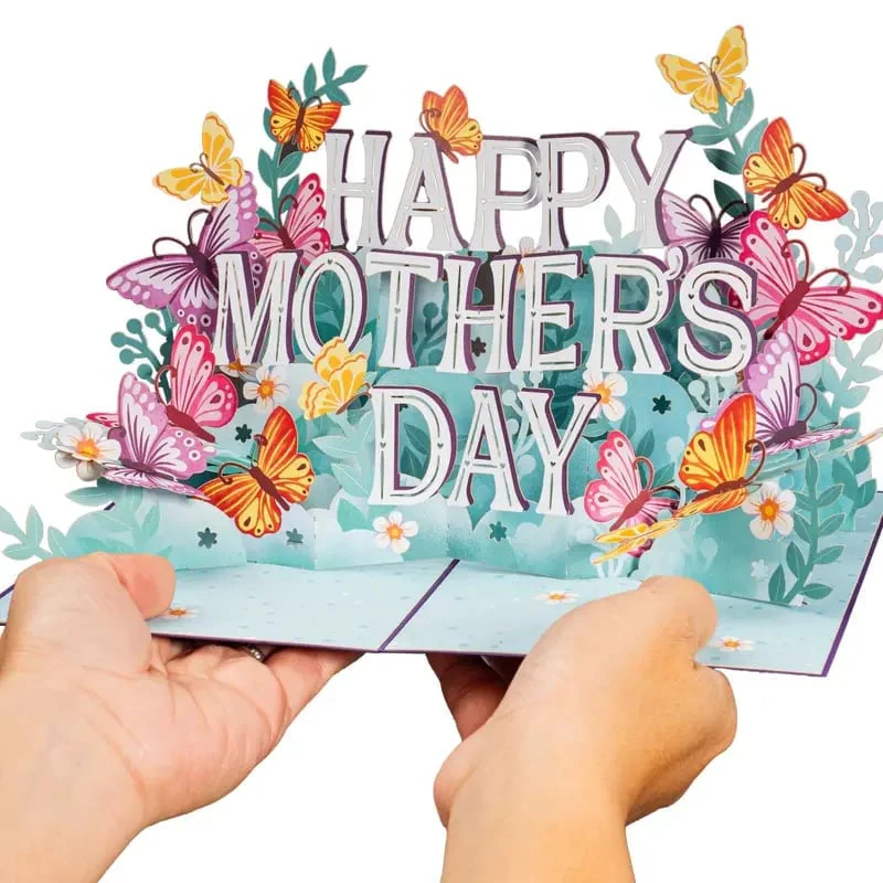 3D Butterfly Mother’s Day Pop-Up Card - Image 2