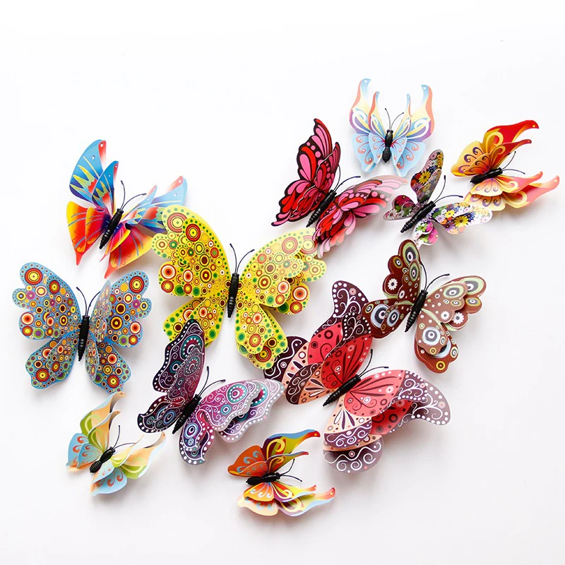 3D Butterfly Wall Mural Stickers - Image 11
