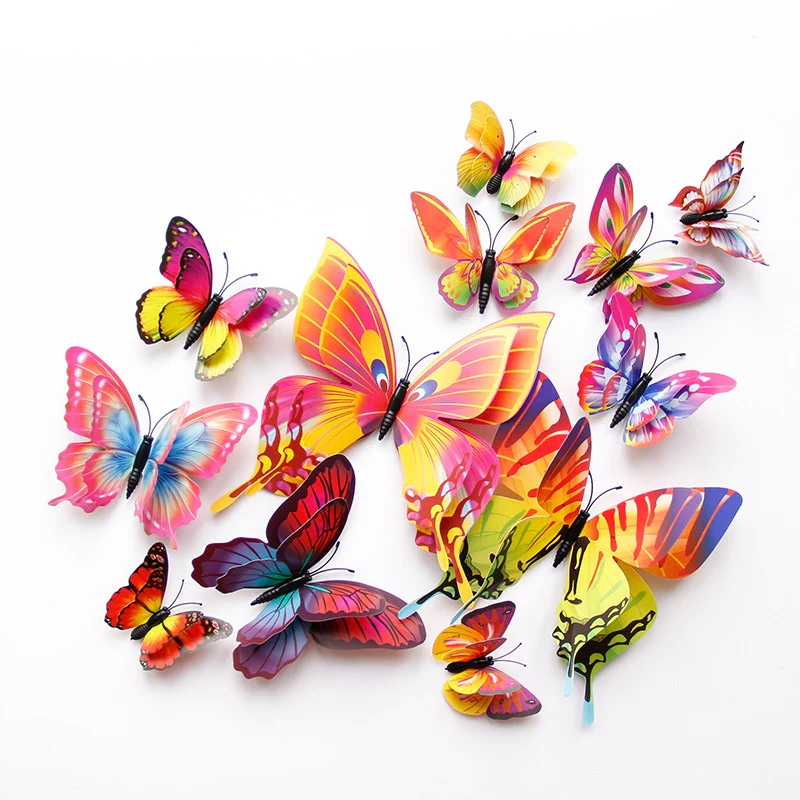 3D Butterfly Wall Mural Stickers - Image 12