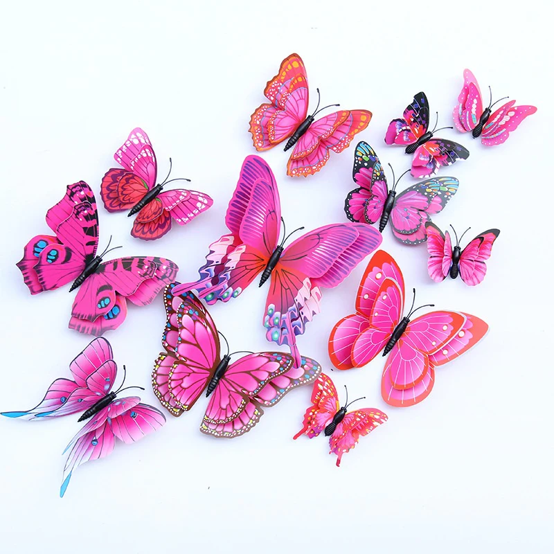3D Butterfly Wall Mural Stickers - Image 13