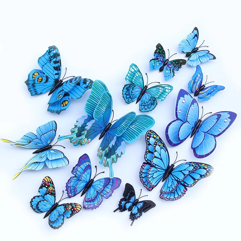 3D Butterfly Wall Mural Stickers - Image 15