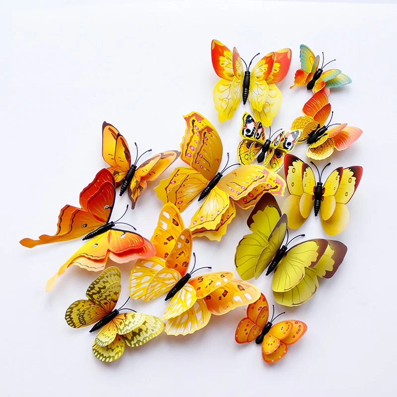 3D Butterfly Wall Mural Stickers - Image 16