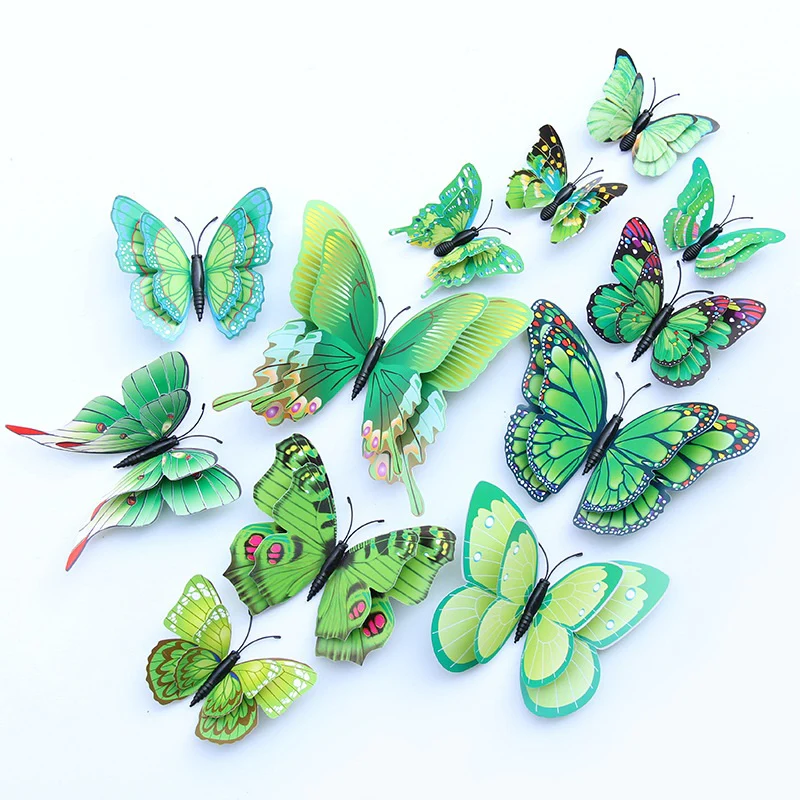 3D Butterfly Wall Mural Stickers - Image 17