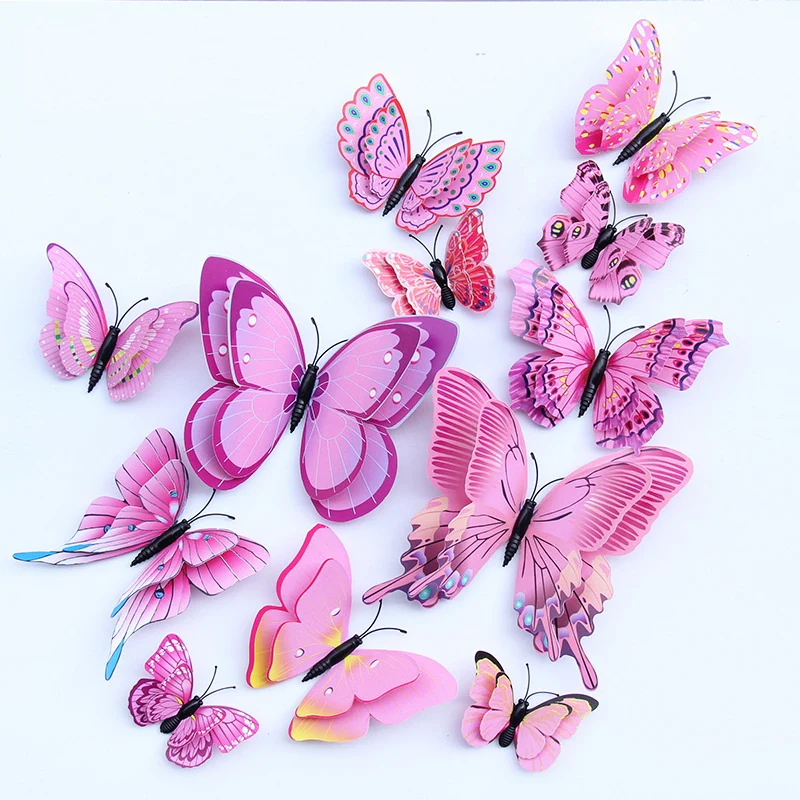 3D Butterfly Wall Mural Stickers - Image 18